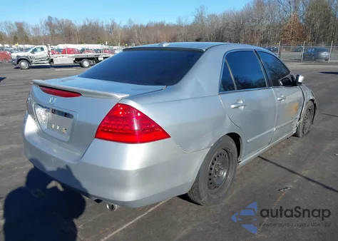 2007 Honda Accord 3.0 Ex из США, поврежденный, VIN 1HGCM66897A092894